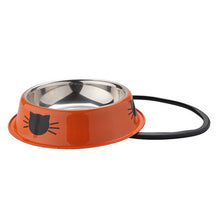 Load image into Gallery viewer, Pet Product Dog Cat Food Bowls Stainless Steel Anti-skid Dogs Cats Water Bowl Pets Drinking Feeding Bowls Tools Pet Supplies - MiniDreamMakers
